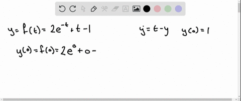 verify-that-the-function-ft2-e-tt-1-is-a-solution-of-the-initial-value-problem-yprimet-y-y01-this-is