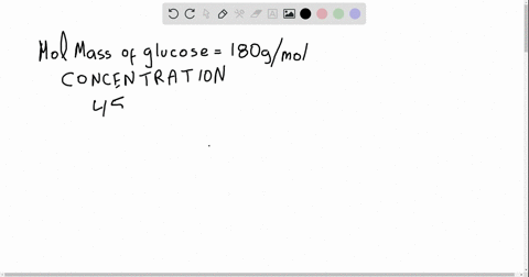 the-molecular-mass-of-glucose-is-about-180-mathrmg-mathrmmol-if-45-mathrmg-of-glucose-is-dissolved-i