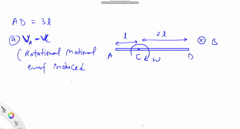 a-rod-of-length-3-is-rotated-with-an-angular-velocity-omega-as-shown-in-a-stackrellc-2-l-d-otimes-b-