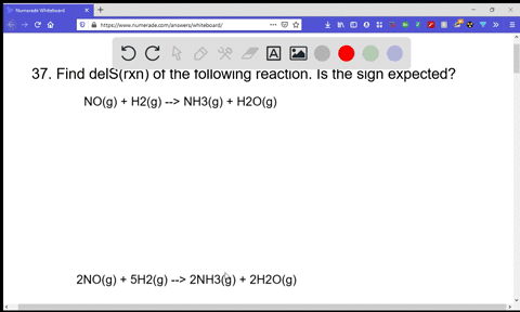 find-delta-s_text-rxn-circ-for-the-reaction-of-nitrogen-monoxide-with-hydrogen-to-form-ammonia-and-w