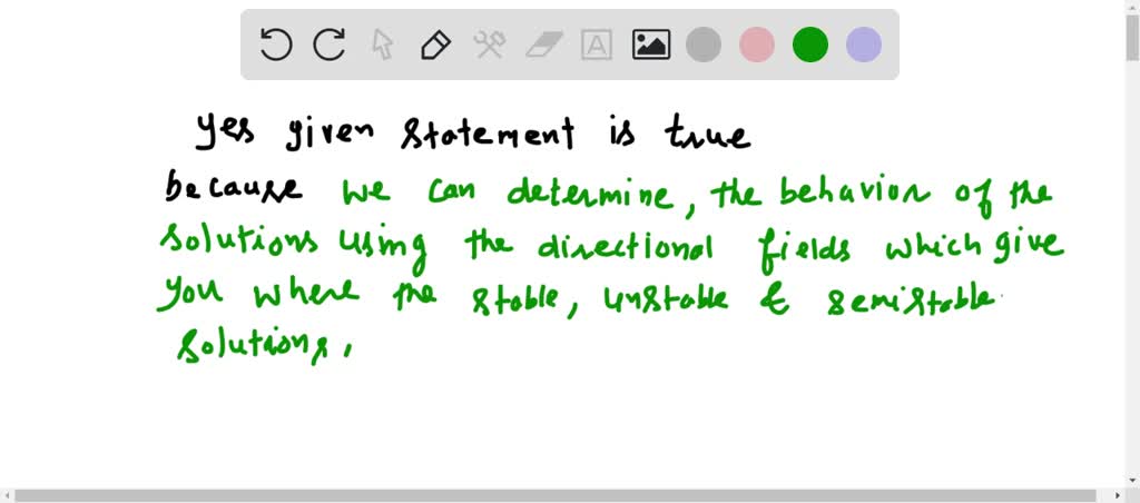 SOLVED:True or False? Justify your answer with a proof or a ...