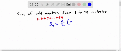 SOLVED:Find the sum of the even numbers from 2 to 100 , inclusive.