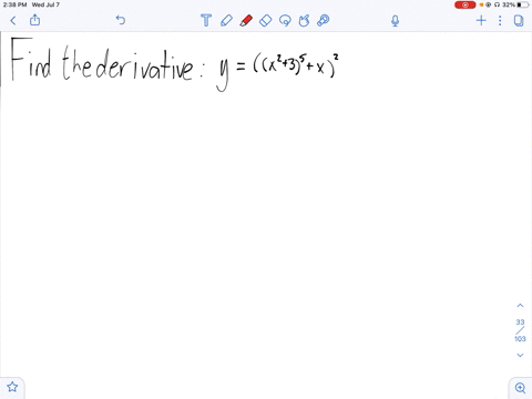 find-the-derivative-of-the-function-fxleftleftx23right5xright2