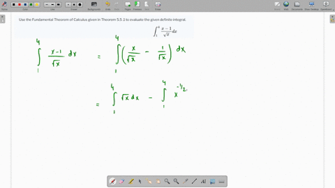 use-the-fundamental-theorem-of-calculus-given-in-theorem-55-1-to-evaluate-the-given-definite-inte-19