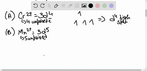 draw-the-crystal-field-energy-level-diagrams-and-show-the-placement-of-d-electrons-for-each-of-the-6