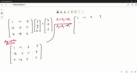 write-the-solution-in-vector-form-see-811-and-813-leftbeginarrayrx-y2-z3-2-x2-y-z0-4-x-4-y5-z6endarr
