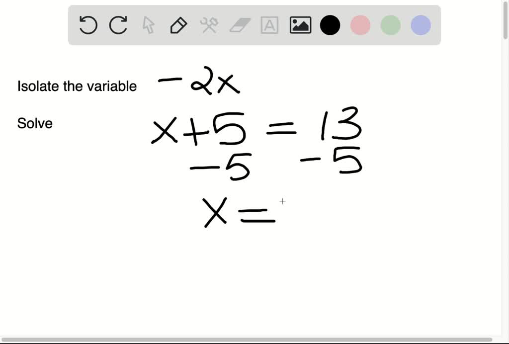 SOLVEDSolve and check linear equation. 3 x+5=2 x…
