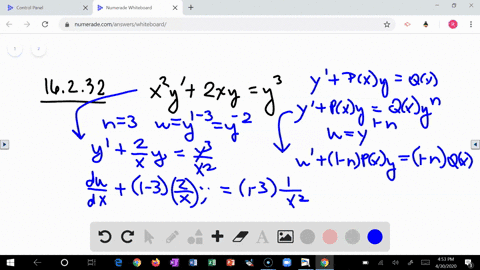 solve-the-bernoulli-equations-x2-yprime2-x-yy3