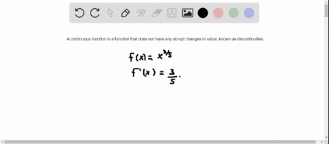 SOLVED: Prove that f(x)=x^3 / 5 is continuous everywhere, carefully ...