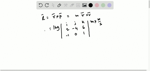 at-a-particular-instant-a-10-kg-particles-position-is-overrightarrowmathbfr20-hatmathbfi-40-hatmathb
