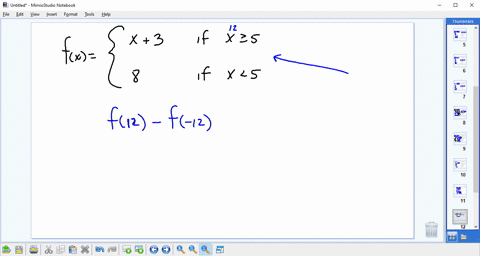 let-fxleftbeginarraycllx3-text-if-x-geq-5-8-text-if-x5endarrayright-find-f12-f-12