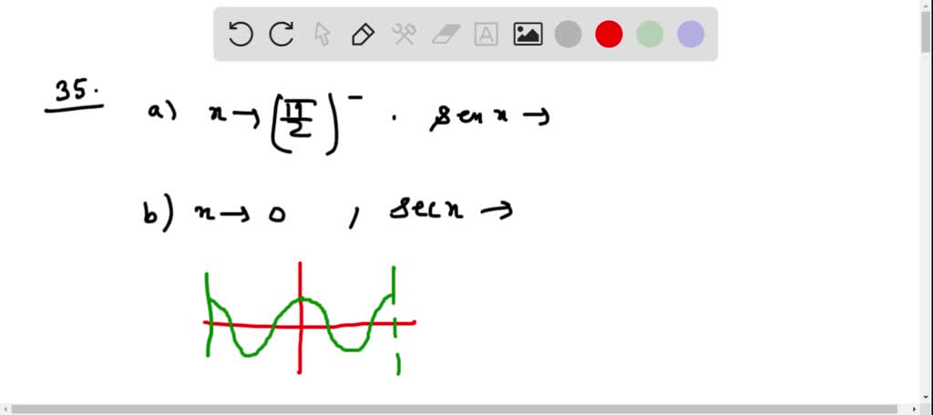 Complete the statement by referring to a graph of a trigonometric ...