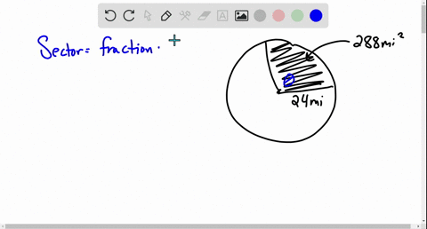 a-sector-of-a-circle-of-radius-24-mathrmmi-has-an-area-of-288-mathrmmi2-find-the-central-angle-of--2