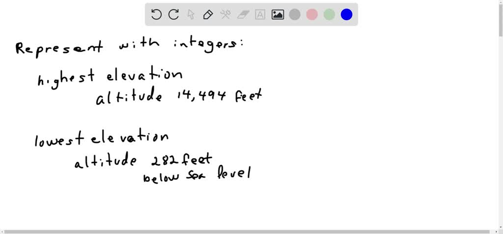 solved-use-integers-to-represent-the-values-in-each-statement-see