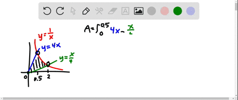find-the-area-of-the-region-described-in-the-following-exercises-the-region-in-the-first-quadrant--4