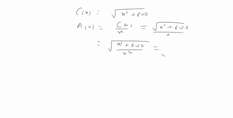 find-the-production-level-that-minimizes-the-average-cost-cxsqrtx3800