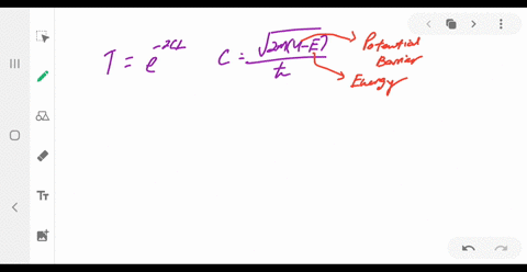 an-electron-having-total-energy-e450-ev-approaches-a-rectangular-energy-barrier-with-u500-mathrmev-a