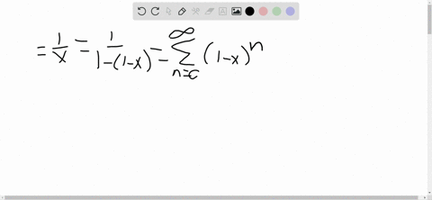 in-the-following-exercises-given-that-frac11-xsum_n0infty-xn-use-term-by-term-differentiation-or-i-6