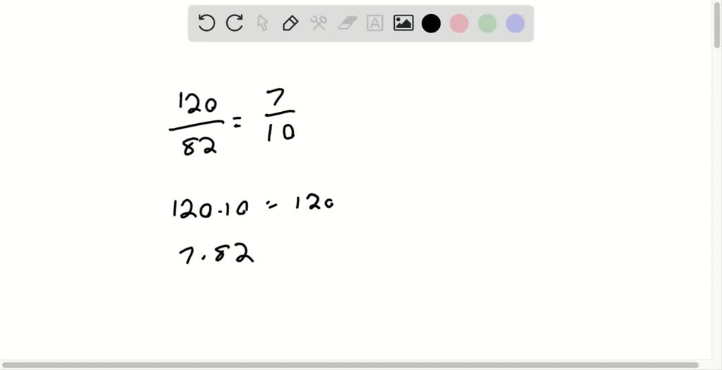 Solved:determine Whether Each Proportion Is True Or False. (120) (82 