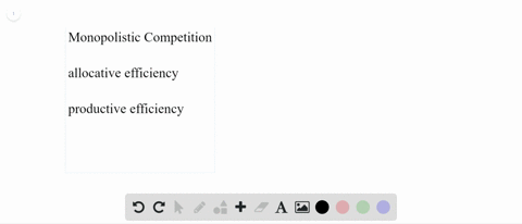 which-of-the-following-best-describes-the-efficiency-of-monopolistically-competitive-firms-a-allocat