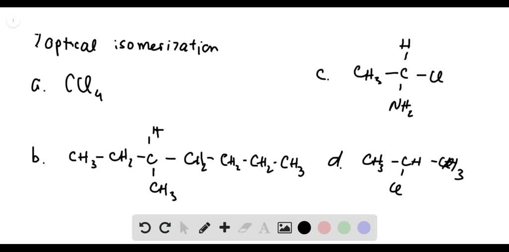 Determine whether each compound exhibits optical isomerism. | Numerade