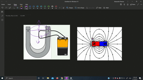 in-which-direction-does-the-magnetic-force-point-on-the-current-carrying-wire-that-is-placed-in-the-