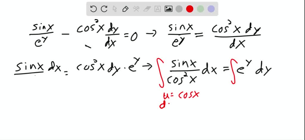 Give an example of: A differential equation for w…
