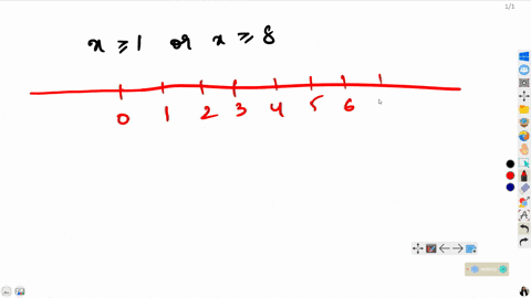 solve-each-compound-inequality-graph-the-solution-set-and-write-it-using-interval-notation-x-geq-1-2