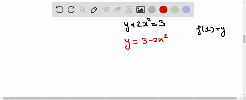 an-equation-that-defines-y-as-a-function-f-of-x-is-given-a-solve-for-y-in-terms-of-x-and-write-ea-15