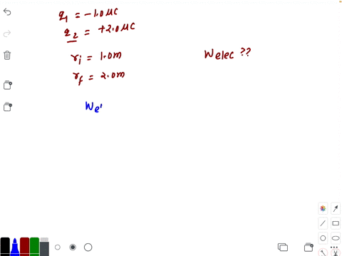 a-point-charge-q_1-10-mu-mathrmc-is-held-stationary-at-the-origin-a-second-point-charge-q_220-mu-mat