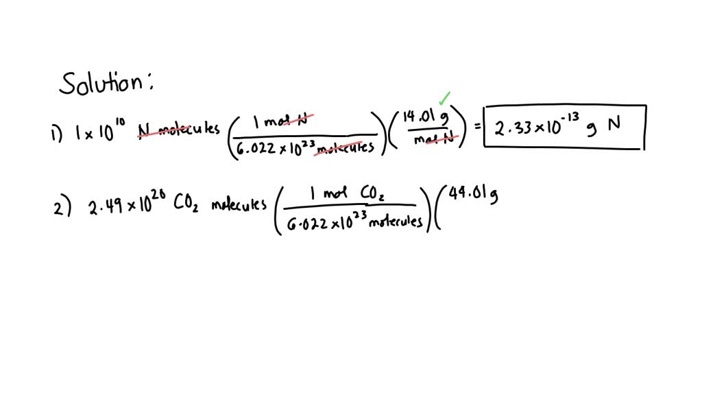 Calculate the mass in grams of each of the following samples. a ...