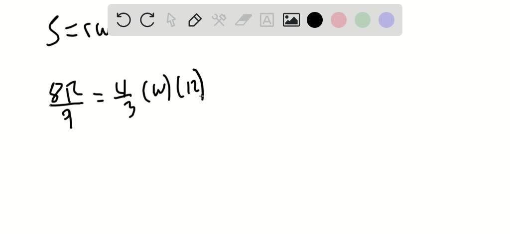 SOLVED:The formula \omega=\frac{\theta}{t} can be rewritten as \theta ...