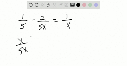 solve-the-equation-frac15-frac25-xfrac1x