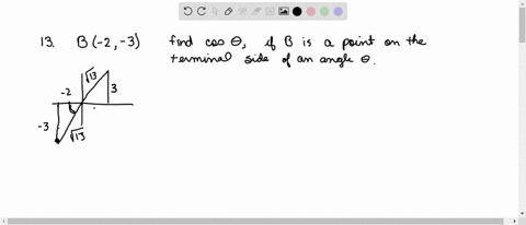 using-the-point-mathrmb-2-3-explain-how-to-determine-the-exact-value-of-cos-theta-given-that-b-is-a-