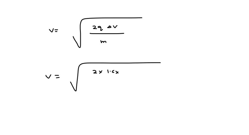 Solveda Proton Is Accelerated From Rest Through A Potential Diff