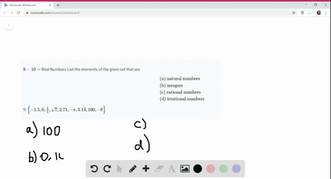 9-10-real-numbers-list-the-elements-of-the-given-set-that-are-beginarrayltext-a-natural-numbers-text