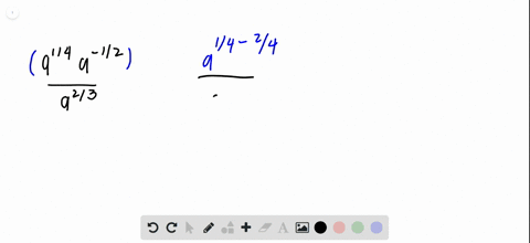 use-the-properties-of-exponents-to-simplify-each-expression-write-with-positive-exponents-fraca1-4-a