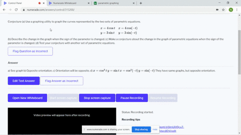conjecture-a-use-a-graphing-utility-to-graph-the-curves-represented-by-the-two-sets-of-parametric-eq