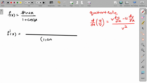 find-the-derivative-of-the-function-fxfracsin-2-x1cos-3-x
