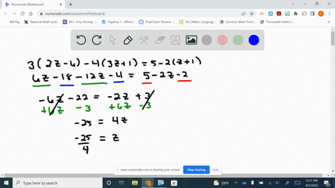 solve-the-equations-using-the-steps-outlined-in-the-text-32-z-6-43-z15-2z1