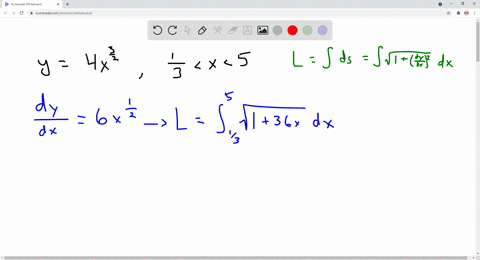 find-the-length-of-the-indicated-curve-y4-x3-2-text-between-x1-3-text-and-x5