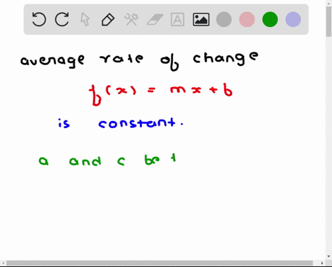 show-that-the-average-rate-of-change-of-every-linear-function-fxm-xb-is-constant-that-is-the-same-ov