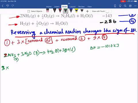 calculate-delta-h-for-the-reaction-mathrmn_2-mathrmh_4lmathrmo_2g-rightarrow-mathrmn_2g2-mathrmh_2-m