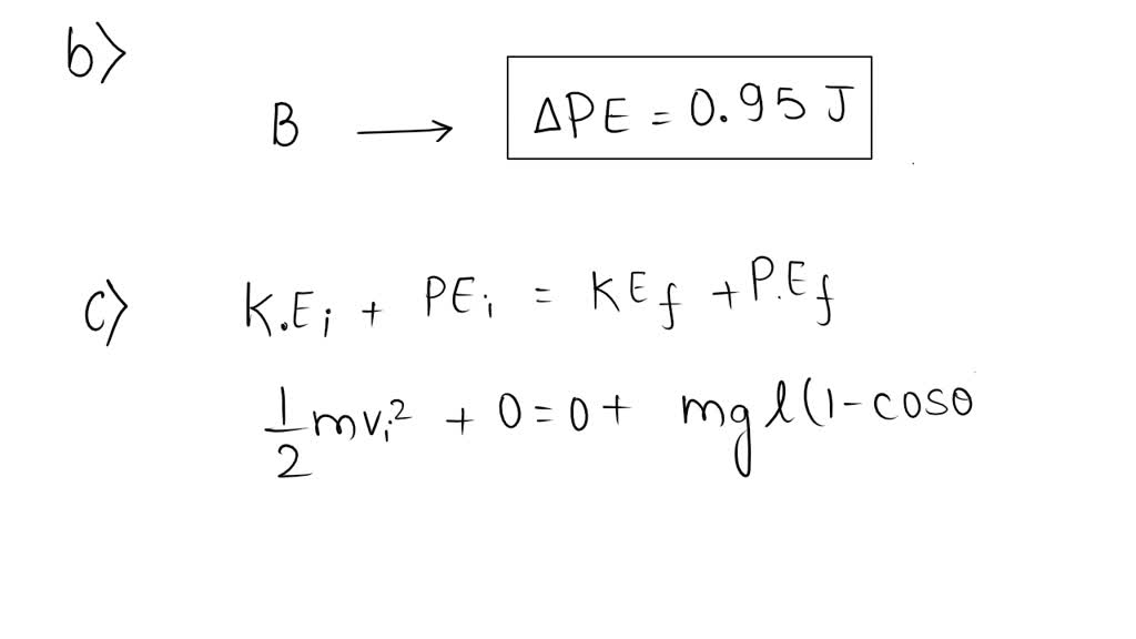 SOLVED:(a) In Problem 106, What Is The Bob's Kinetic Energy At Point B ...