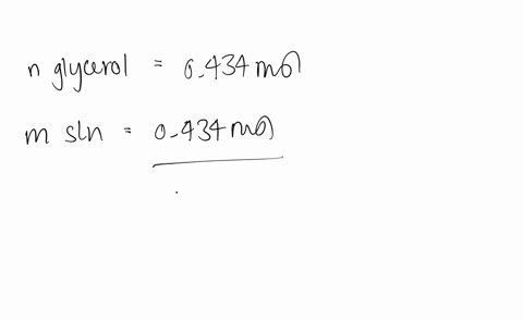 the-density-of-a-glycerol-water-solution-that-is-400-glycerol-by-mass-is-1101-mathrmg-cdot-mathrmml-