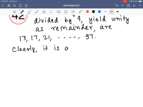 Solved Find The Sum Of All Two Digit Numbers Which When Divided By 4 Solved Find The Sum Of All Two Digit Numbers Which When Divided By 4
