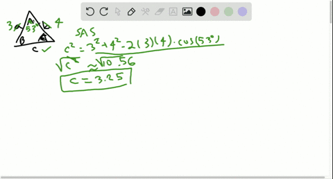 solving-a-triangle-solve-triangle-abc-a30-quad-b40-quad-angle-c53circ