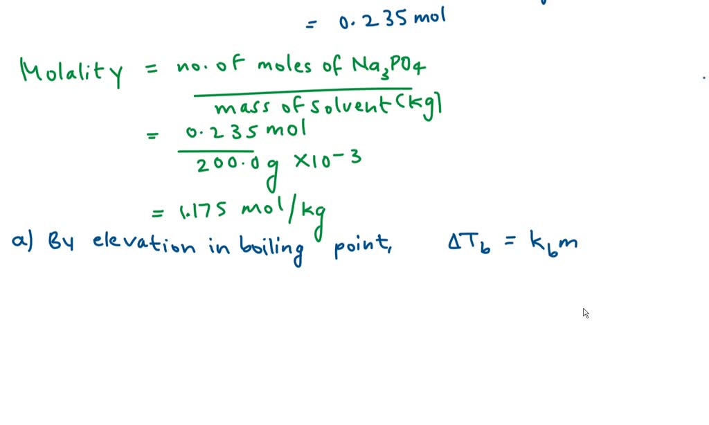 SOLVED:What are (a) the boiling point and (b) the freezing point of a ...