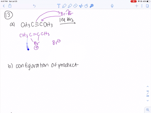 drawing-on-what-you-know-about-the-stereochemistry-of-alkene-addition-reactions-a-write-the-mechanis