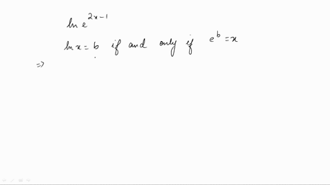 apply-the-inverse-properties-of-ln-x-and-ex-to-simplify-the-given-expression-ln-e2-x-1
